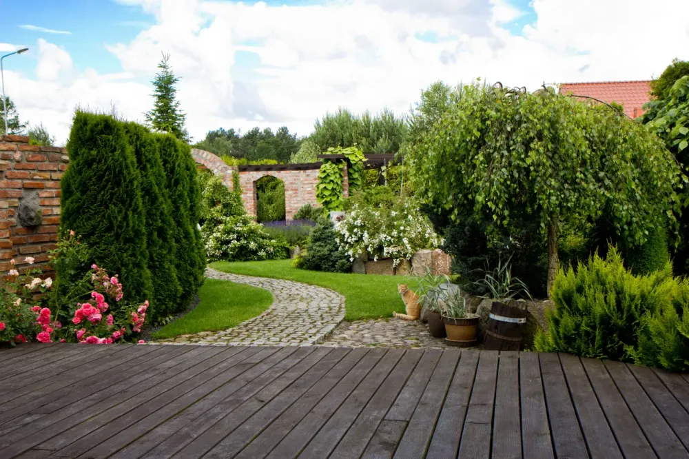 Création de jardins à Plonéour-Lanvern